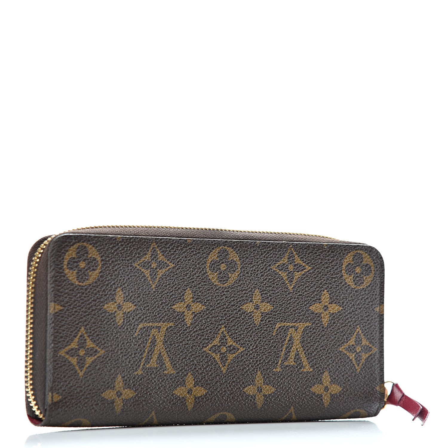 Louis Vuitton Monogram Clemence Wallet Fuchsia 3 of 7