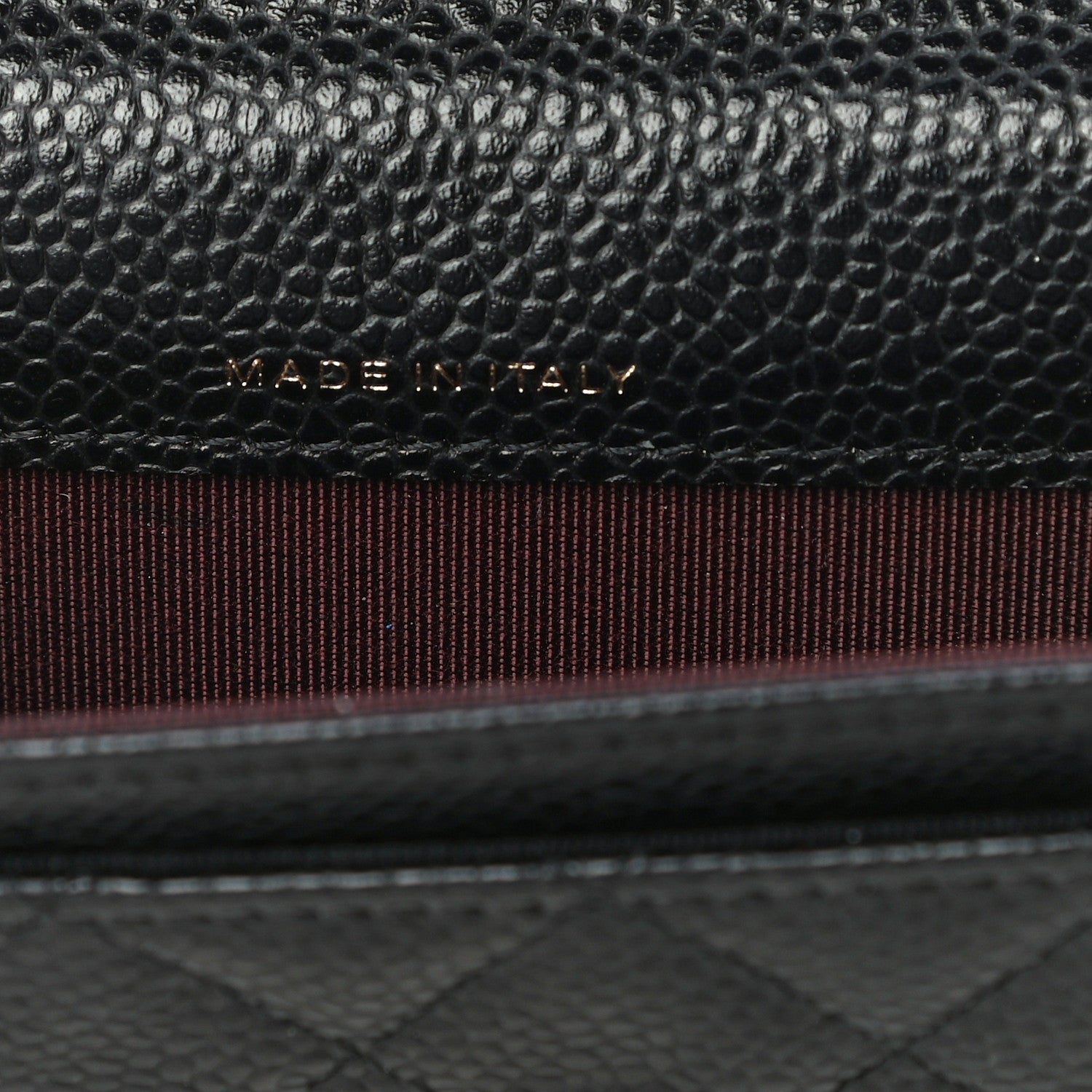 Chanel Caviar Quilted Flap Card Holder Wallet Black 10 of 11