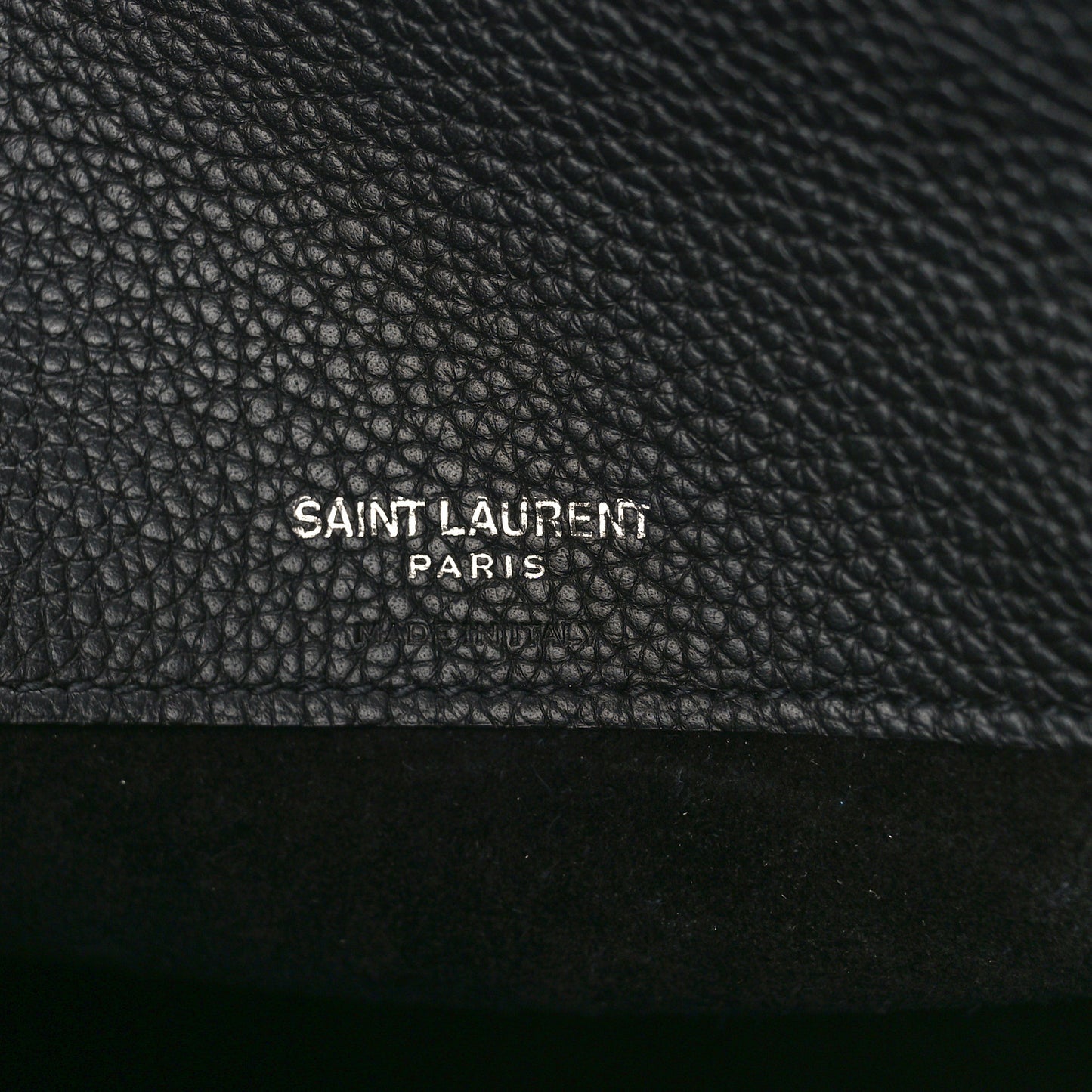Grained Calfskin Baby Sac De Jour Souple Black