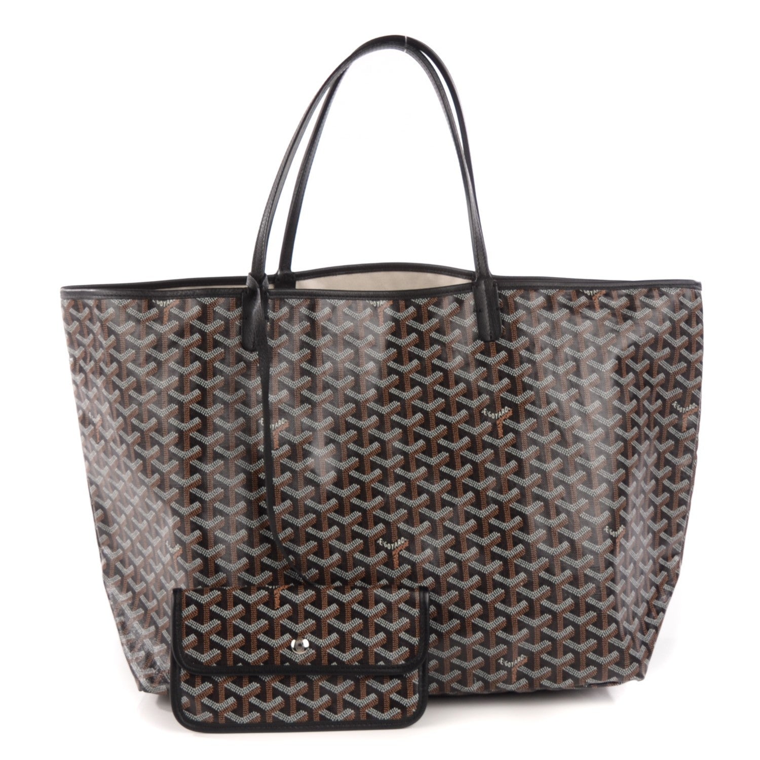 Goyard Goyardine Saint Louis GM Black 1 of 8