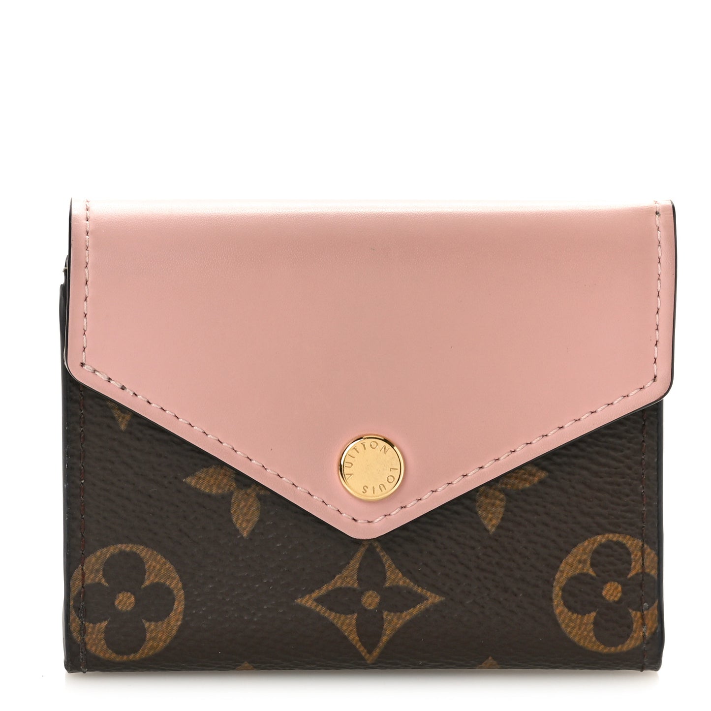 Monogram Zoe Wallet Rose Ballerine