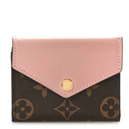 Louis Vuitton Monogram Zoe Wallet Rose Ballerine 1 of 9