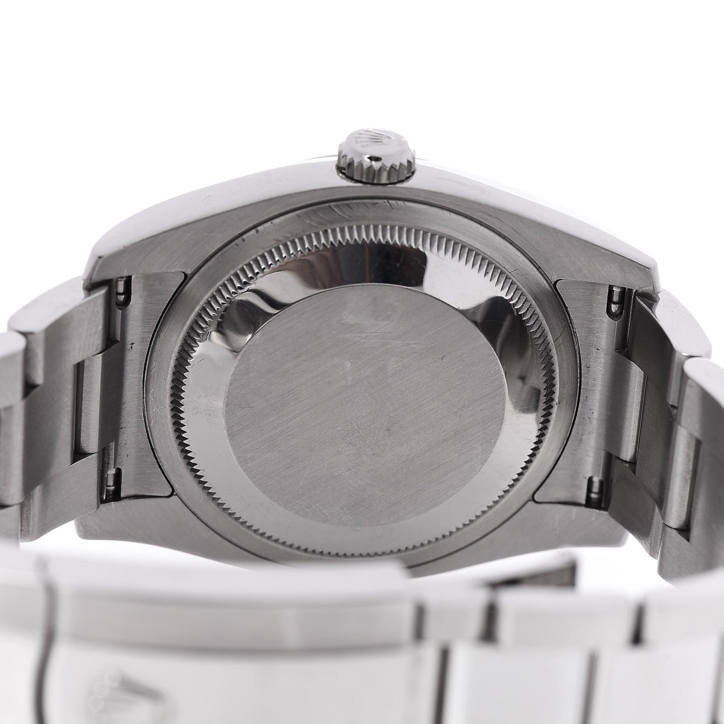 Stainless Steel 18K White Gold Diamond 36mm Oyster Perpetual Datejust Watch Pink Wave 116234