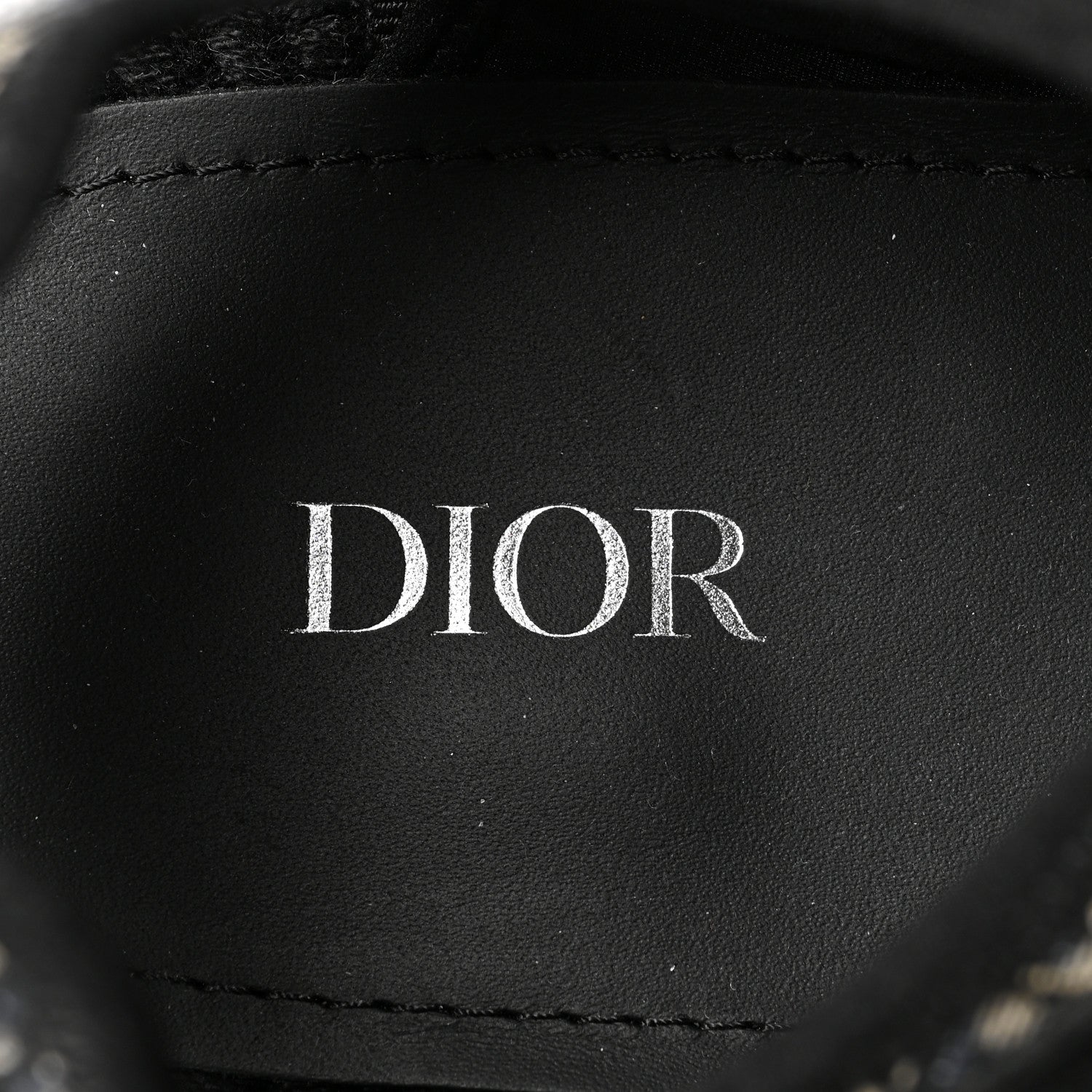 Christian Dior Technical Fabric Oblique Mens Atlas Sandals 38.5 Black Blue 8 of 8