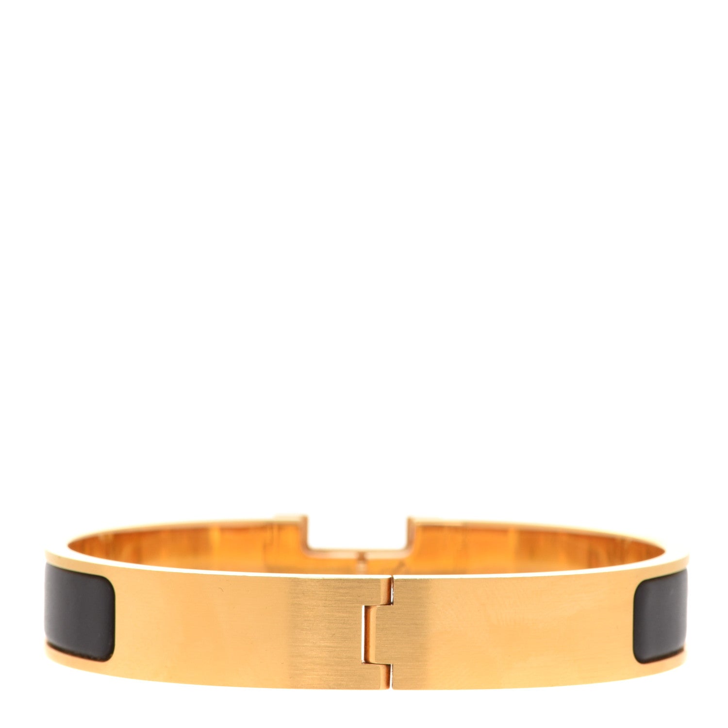 Hermes Matte Enamel Narrow Clic Clac HH Bracelet T5 Etain 3 of 7