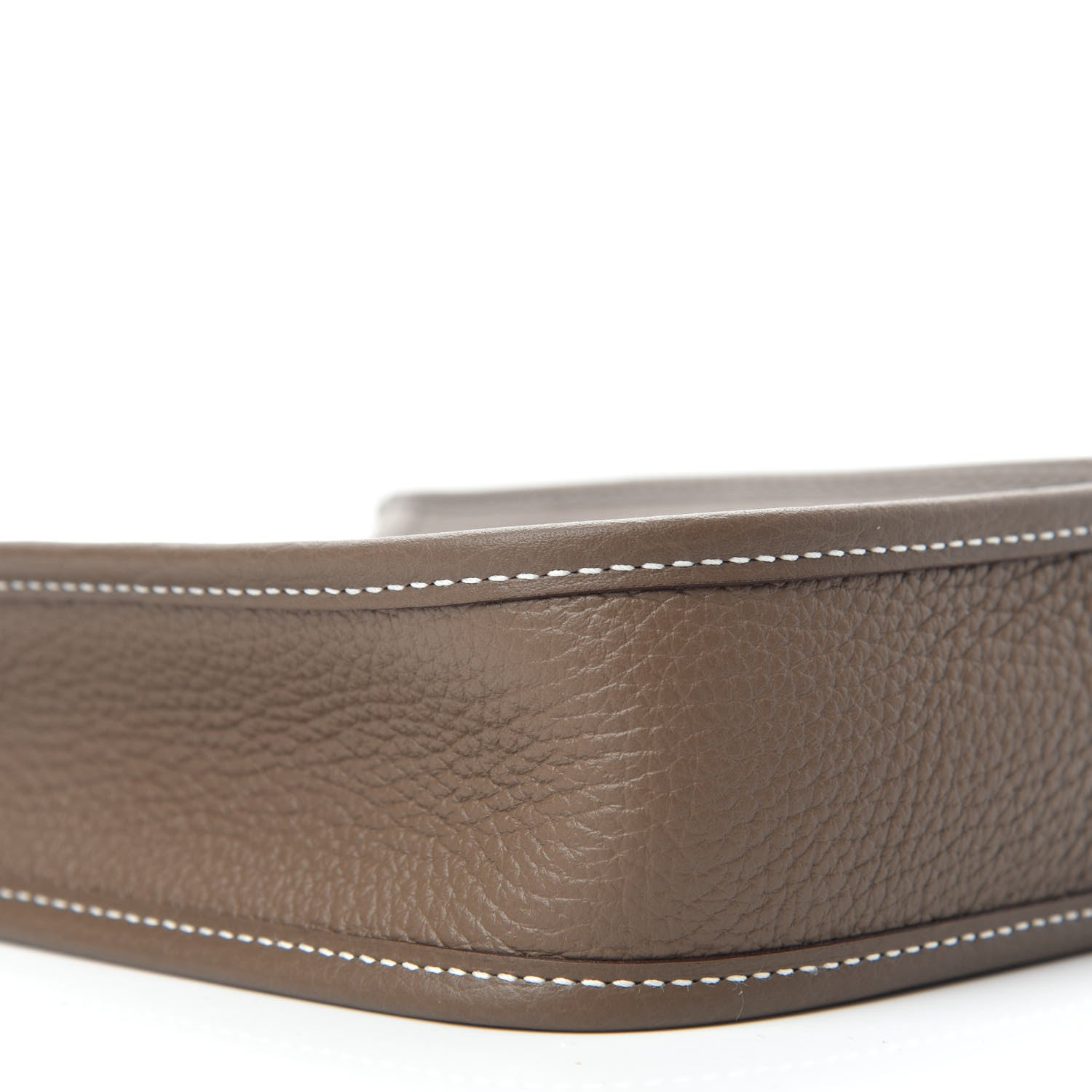 Hermes Taurillon Clemence Amazone Evelyne TPM Etoupe Bleu Indigo 9 of 11