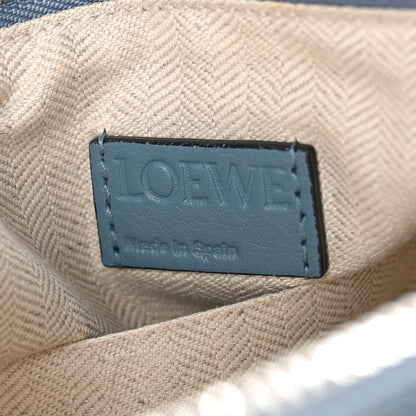 Loewe Calfskin Medium Puzzle Bag Stone Blue 6 of 9