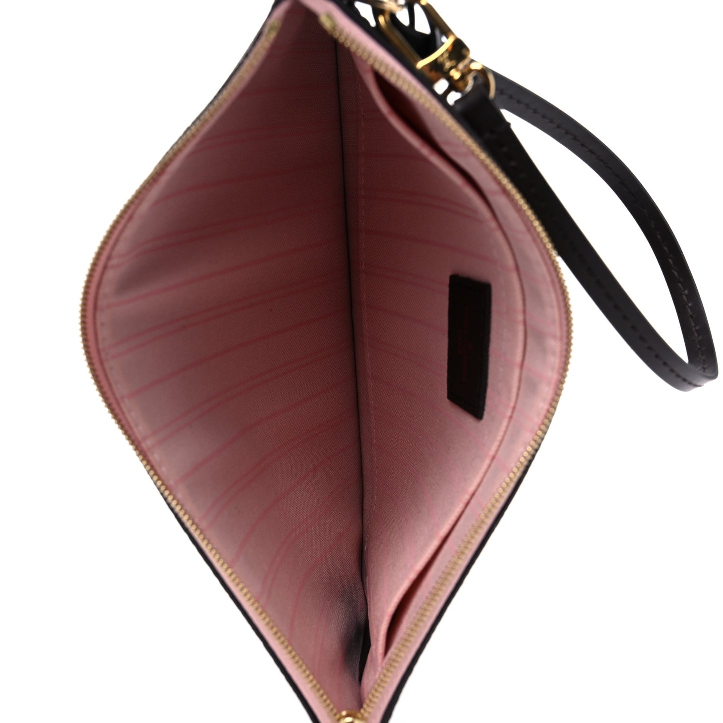 Damier Ebene Neverfull MM GM Pochette Rose Ballerine