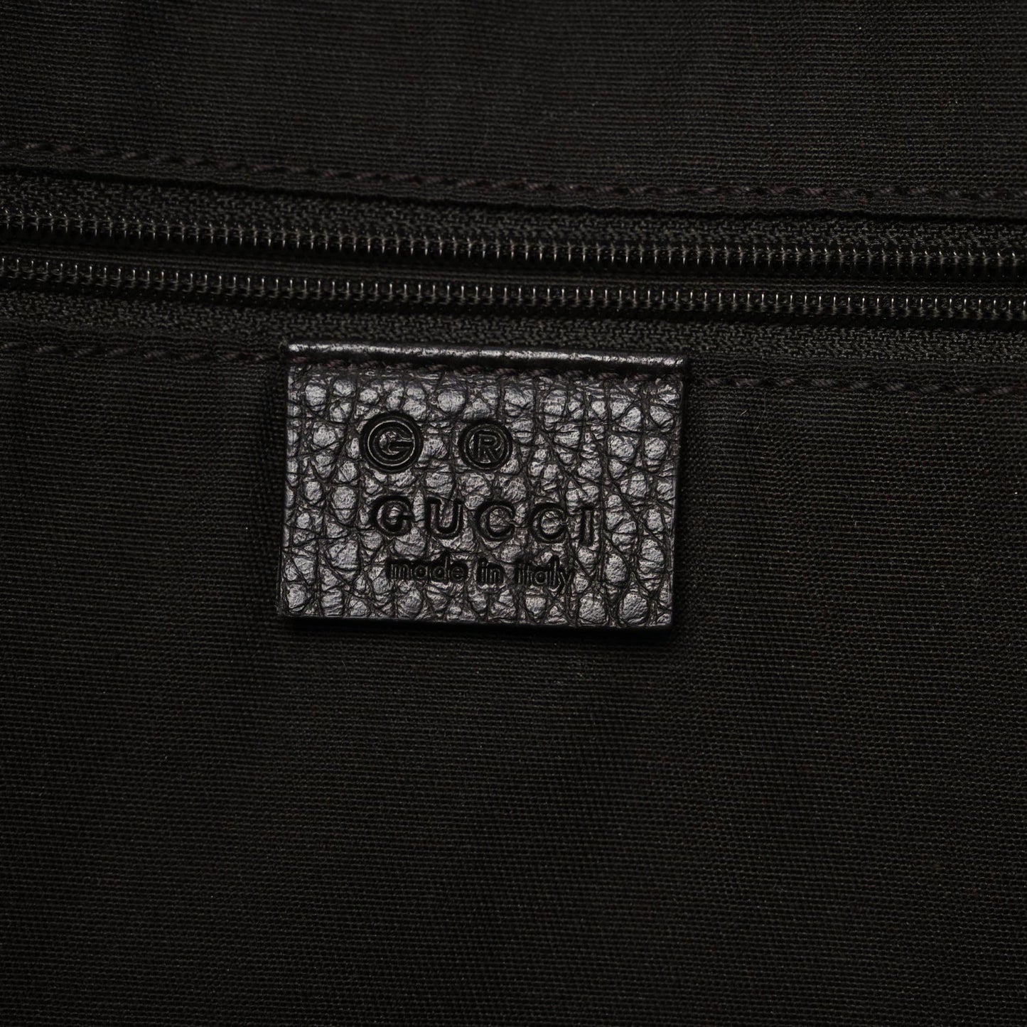 Crystal Monogram Large Princy Hobo Dark Brown