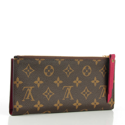 Louis Vuitton Monogram Adele Wallet Fuchsia 3 of 7