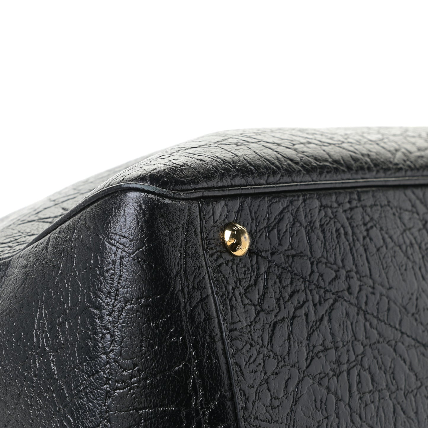 Cuir Indra Duffle Bag Black