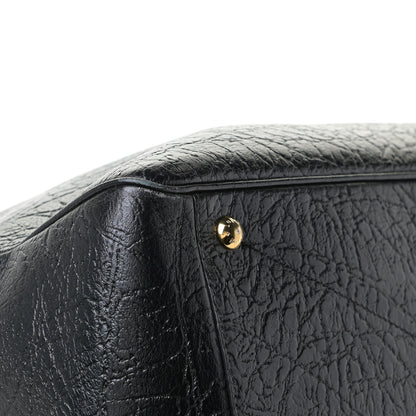 Louis Vuitton Cuir Indra Duffle Bag Black 5 of 15