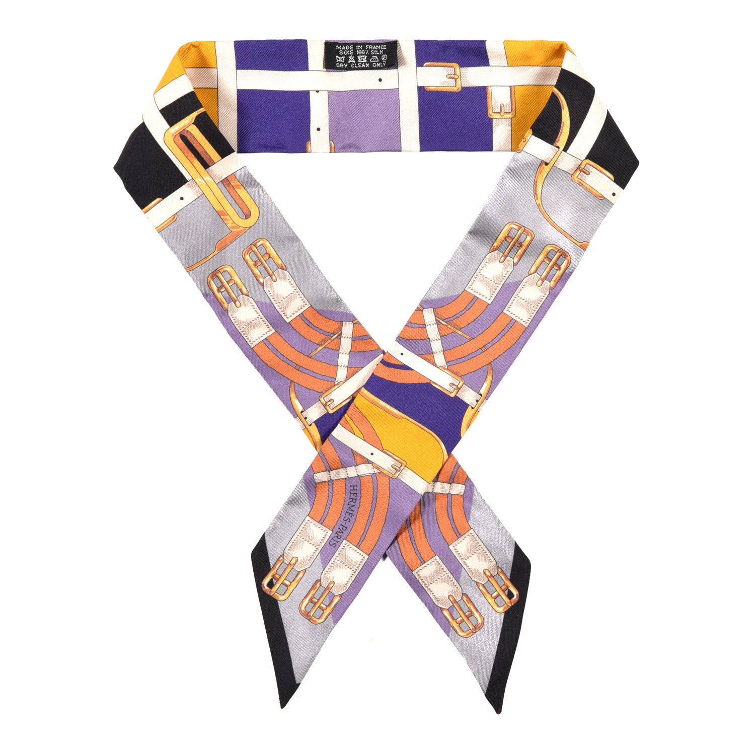 Hermes Silk Mors a Jouets Chemise Twilly 1 of 3