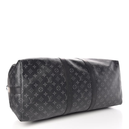 Louis Vuitton Monogram Eclipse Keepall Bandouliere 55 4 of 10