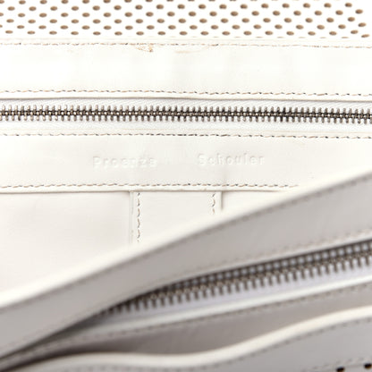 Proenza Schouler Lambskin Perforated Tiny Optic White 8 of 10