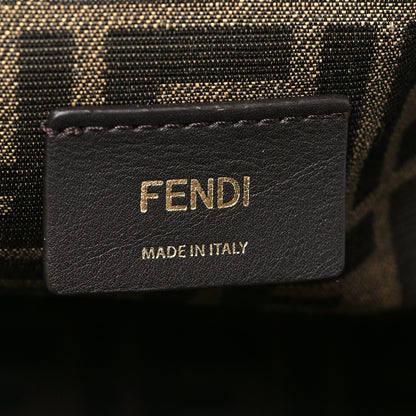 Fendi Shiny Nappa Medium Fendi First Black 6 of 10