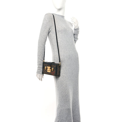 Louis Vuitton Monogram Petite Malle Black 2 of 11
