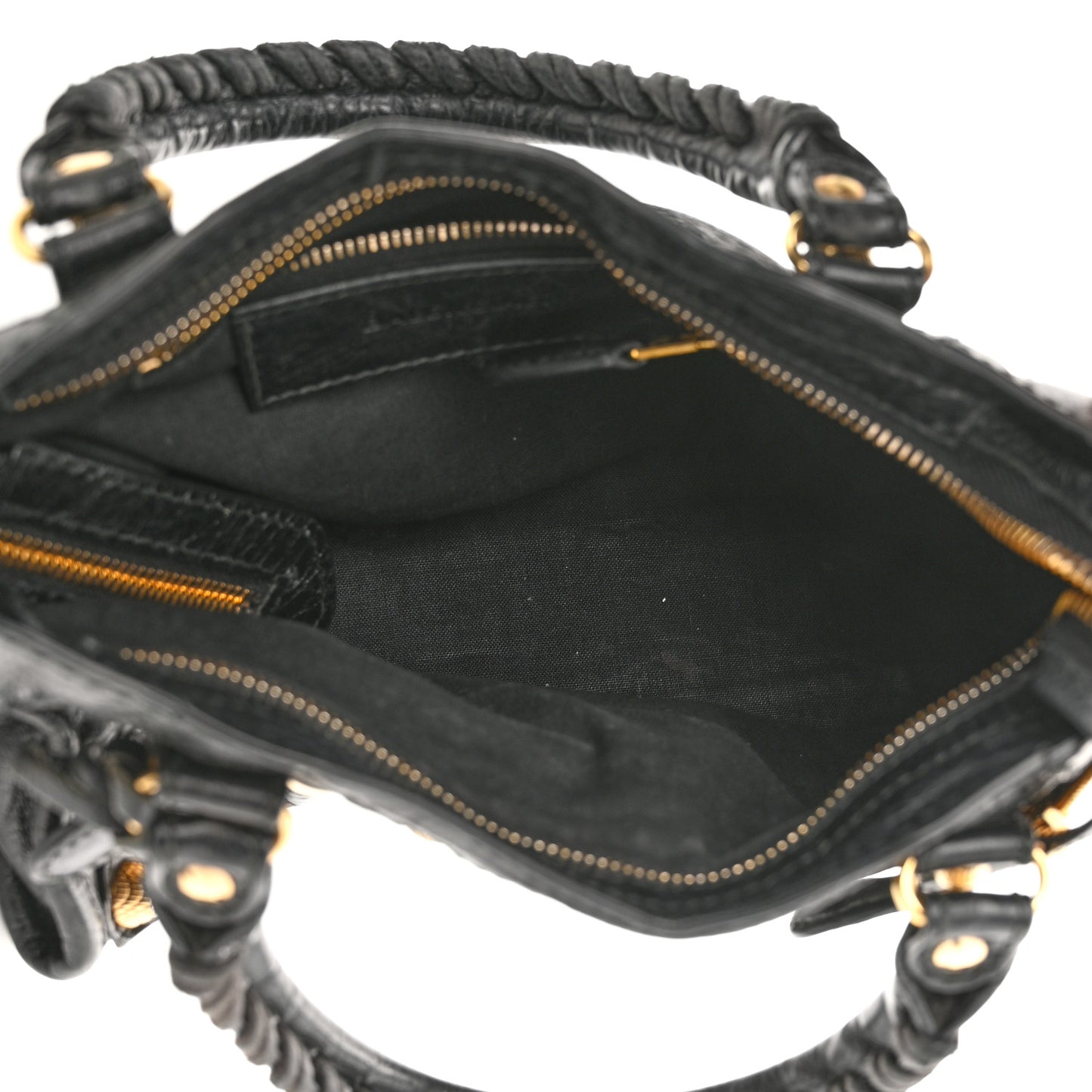 Agneau Giant 12 Gold Hardware Mini City Black