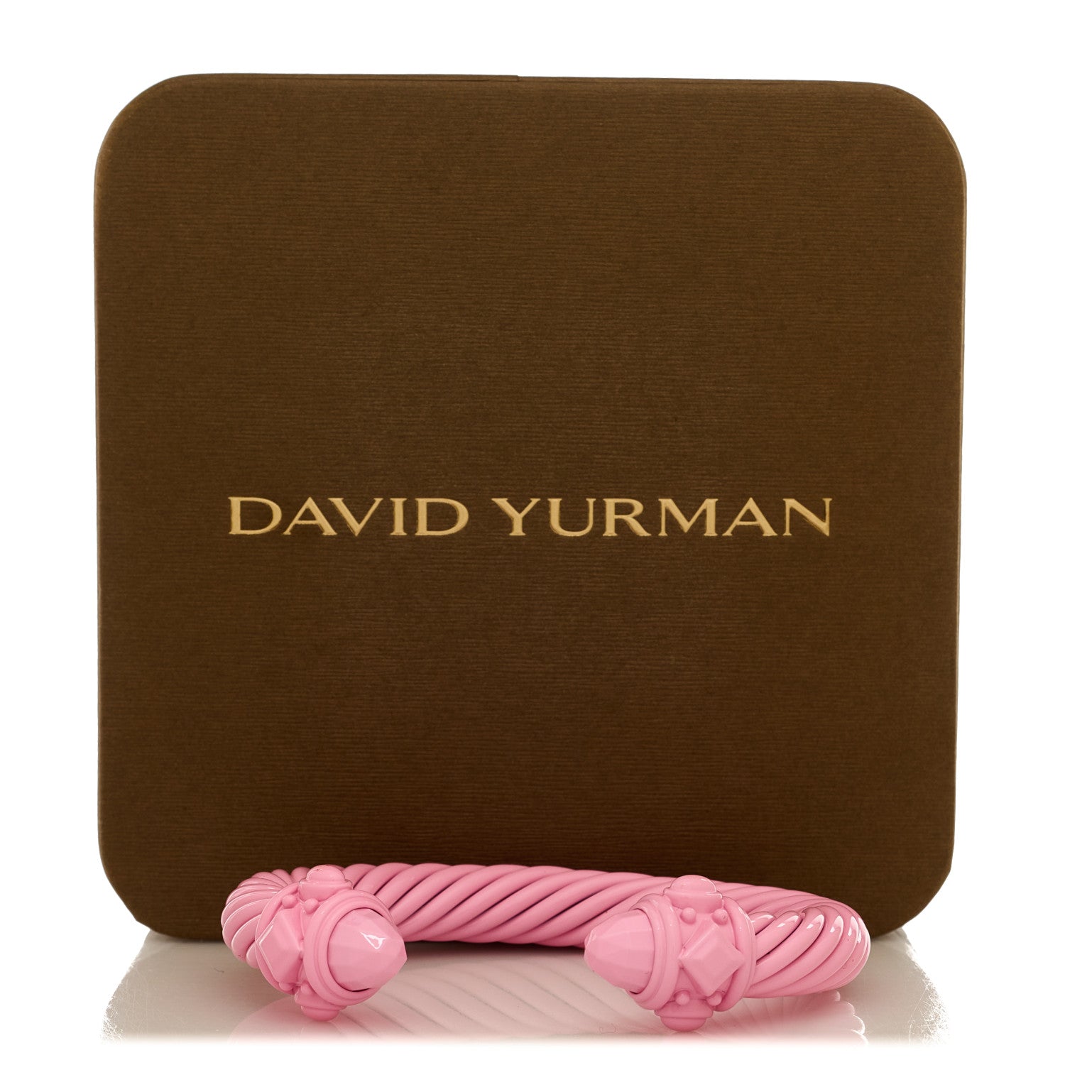 David Yurman Aluminum 10mm Renaissance Bracelet Pink 4 of 4