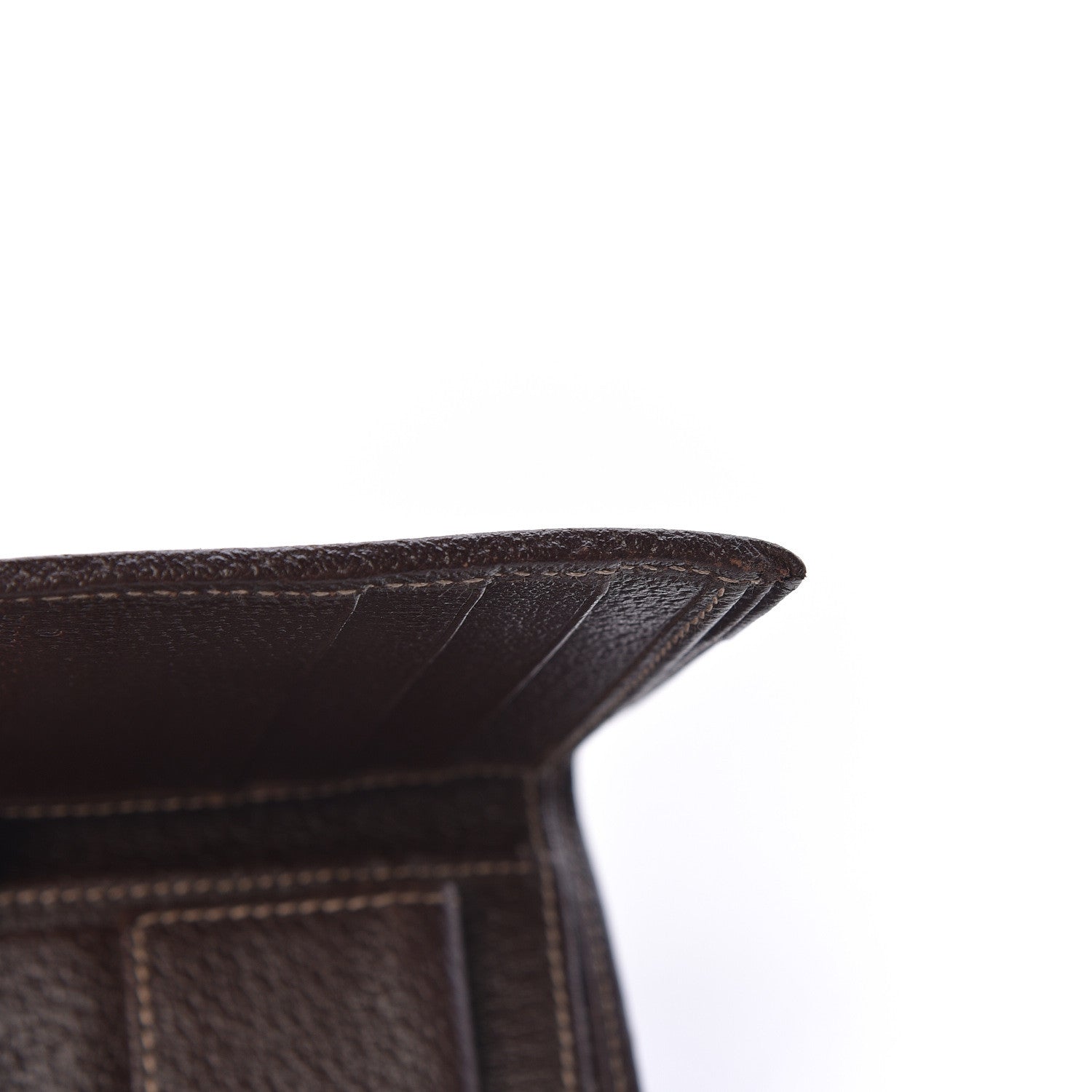 Gucci Monogram Web Band Bi-Fold Wallet Brown 9 of 9