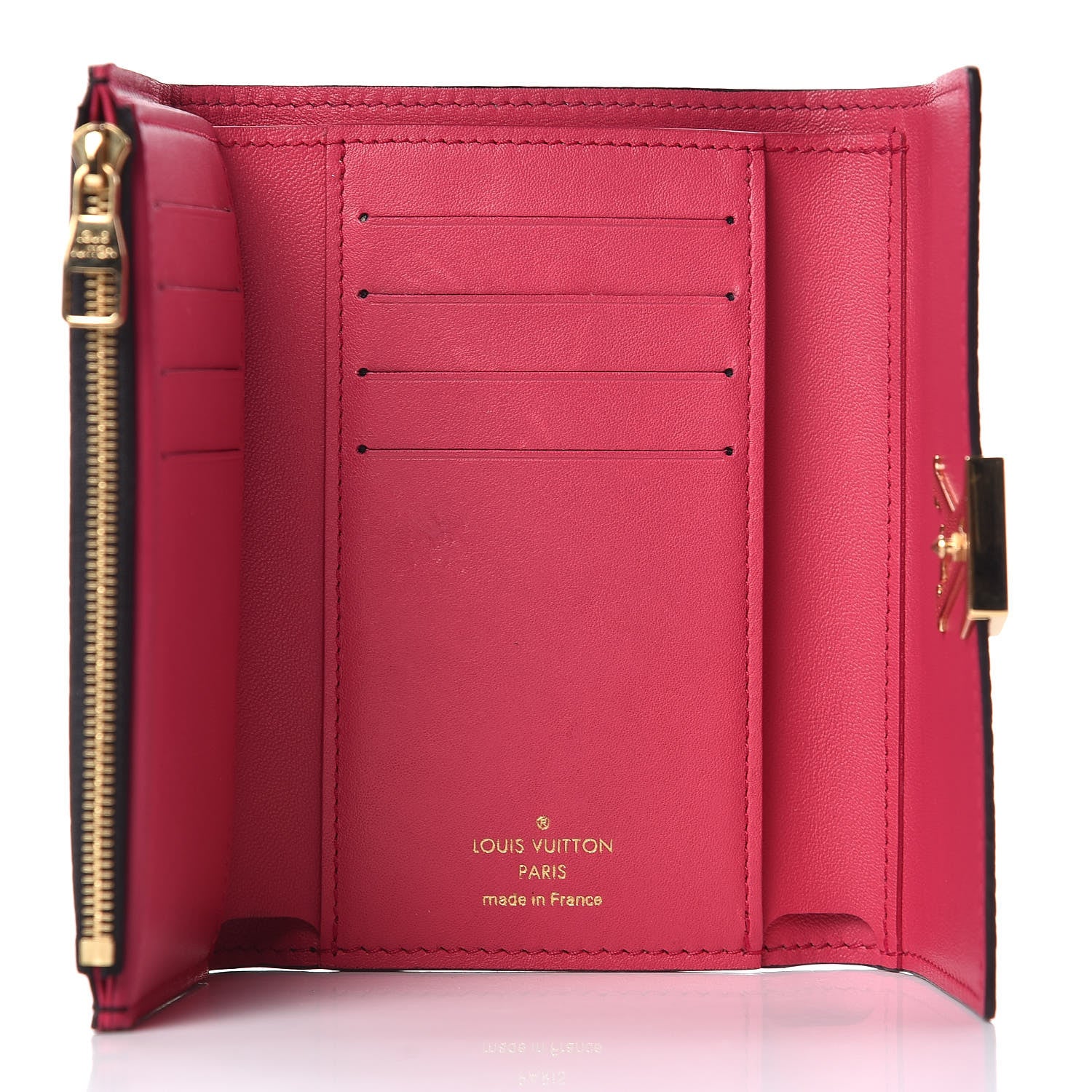 Louis Vuitton Taurillon Capucines Compact Wallet Black 5 of 8