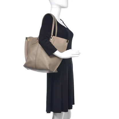 Chloe Smooth Calfskin Medium Vick Tote Motty Grey 2 of 12