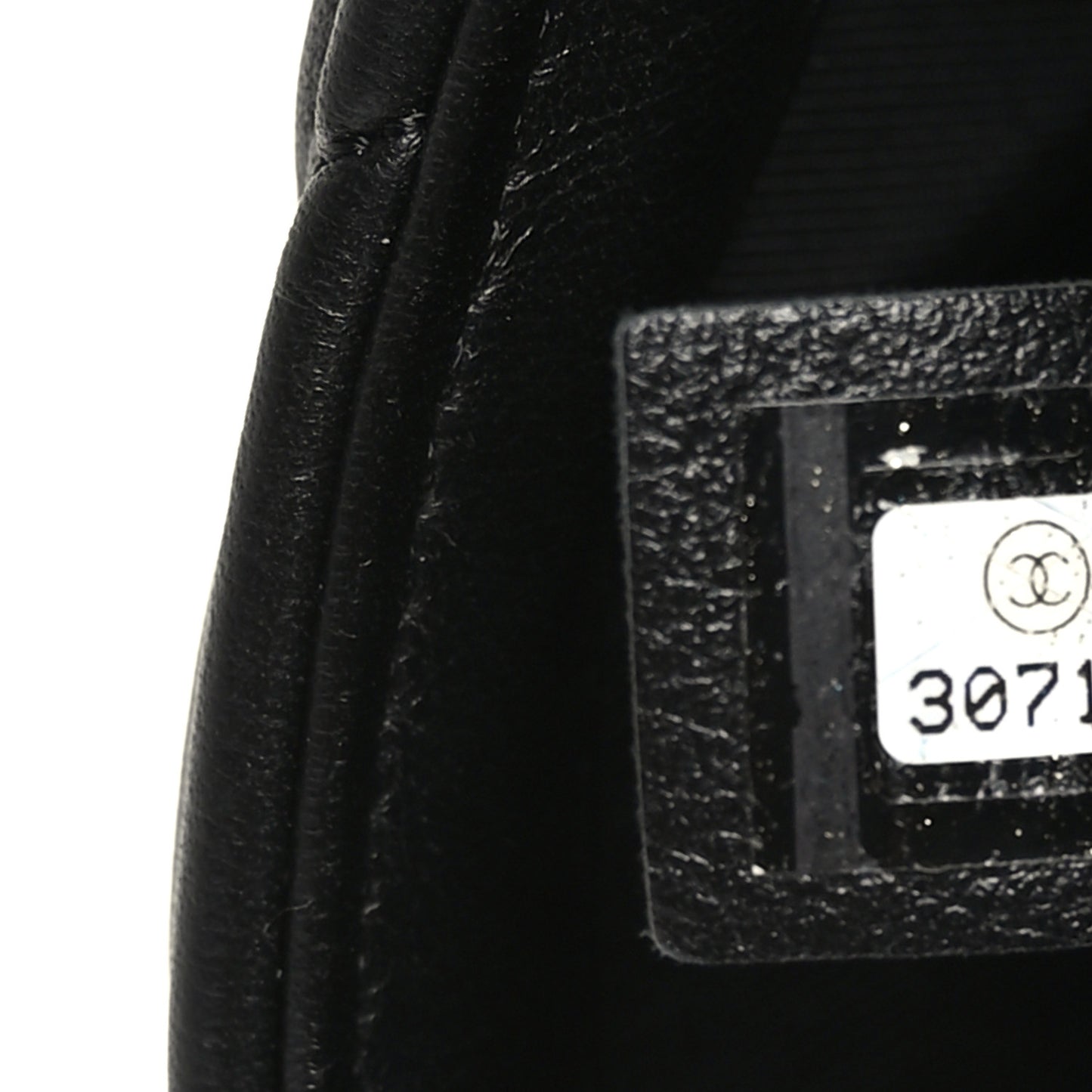Calfskin Quilted Medium Bubbly Flap Black
