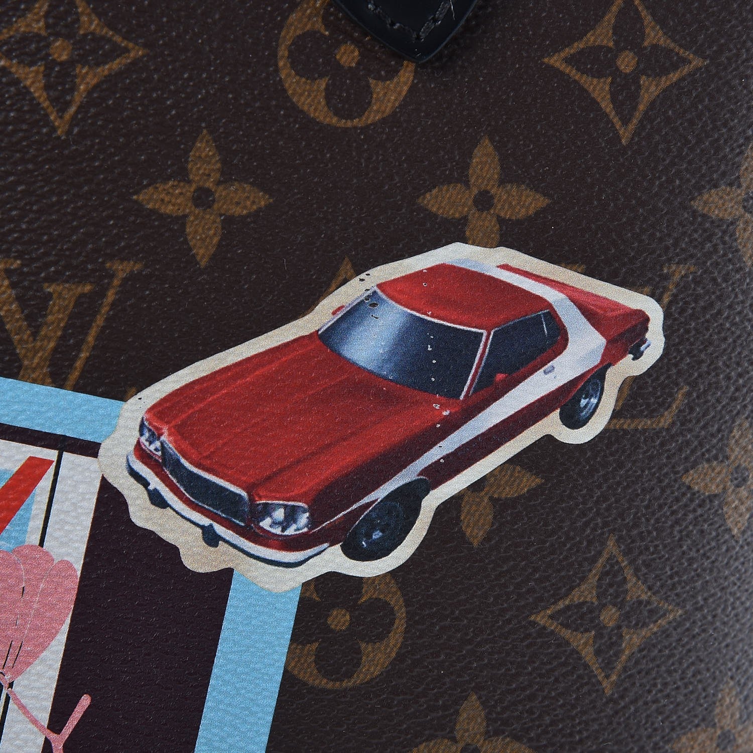 Louis Vuitton Monogram World Tour Neverfull MM 9 of 10