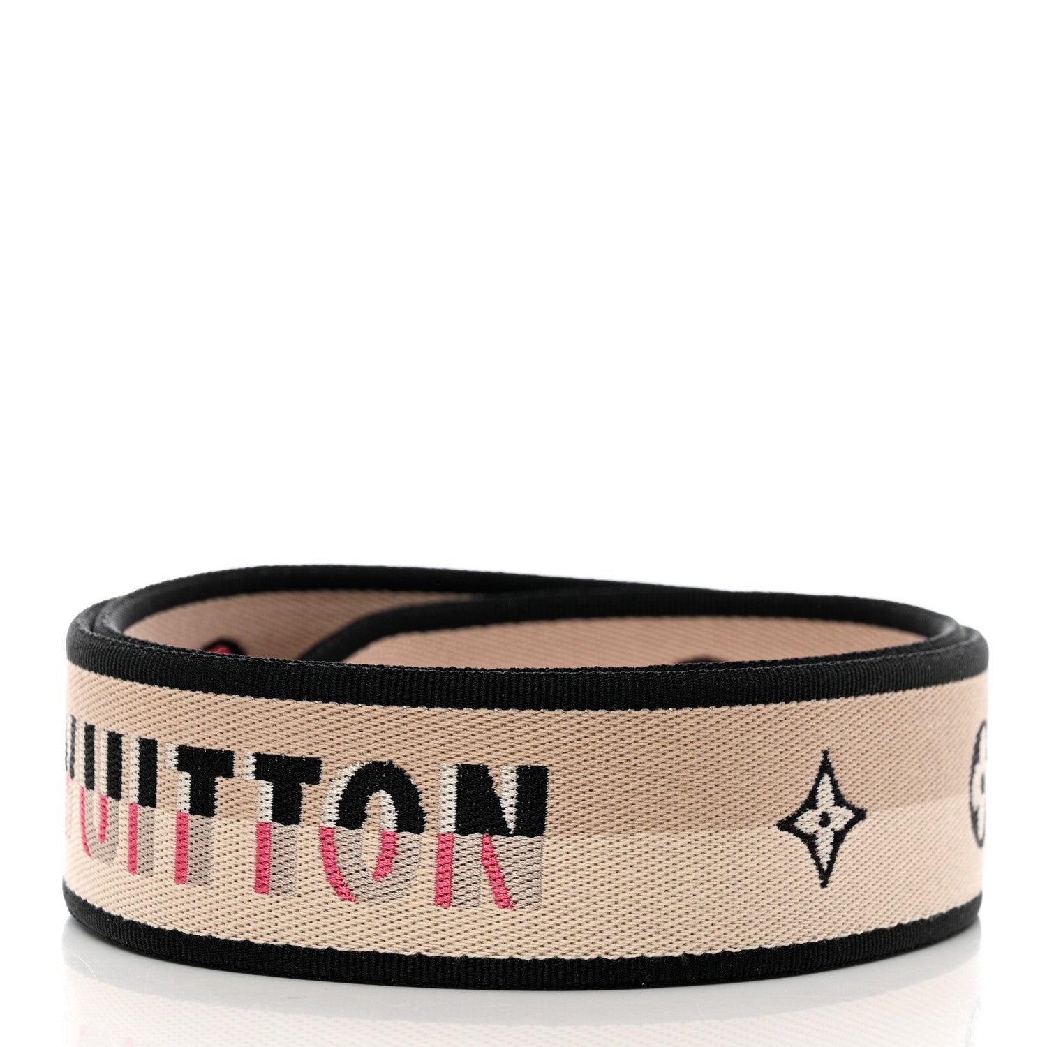 Louis Vuitton Jacquard Speedy Bandouliere 20 Shoulder Strap Black 2 of 3