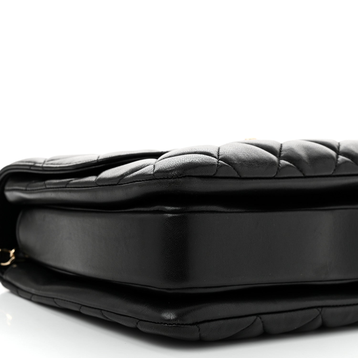Chanel Lambskin Quilted Medium Trendy CC Flap Dual Handle Bag Black 9 of 10