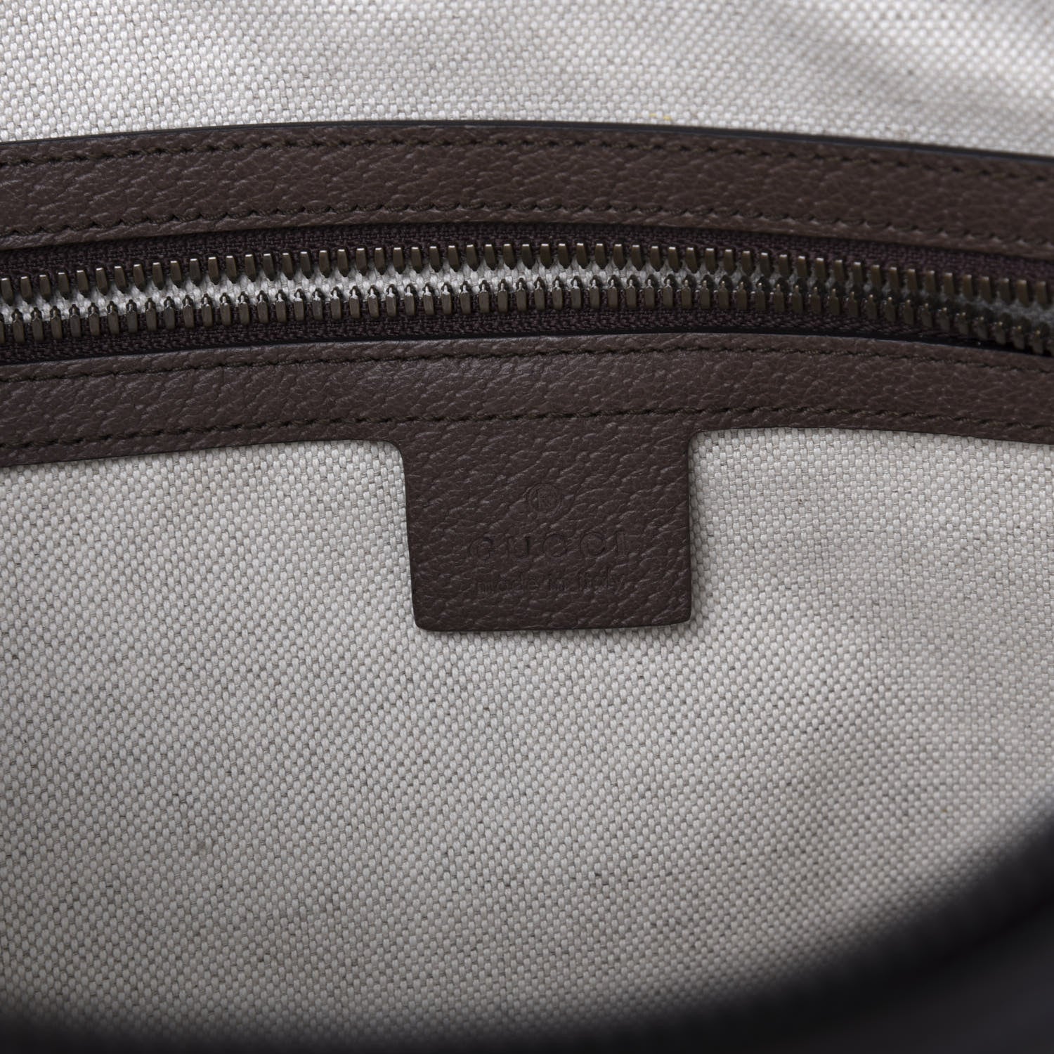 Gucci GG Supreme Monogram Web Small Ophidia Half Moon Hobo Brown 8 of 11