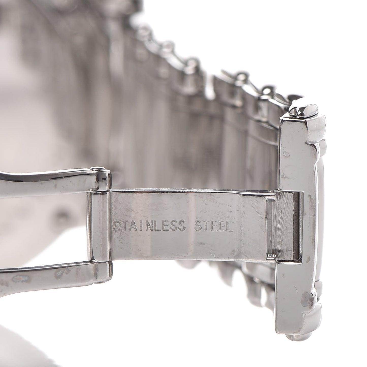Stainless Steel Diamond Bezel Mother of Pearl 38mm Classic Quartz Watch