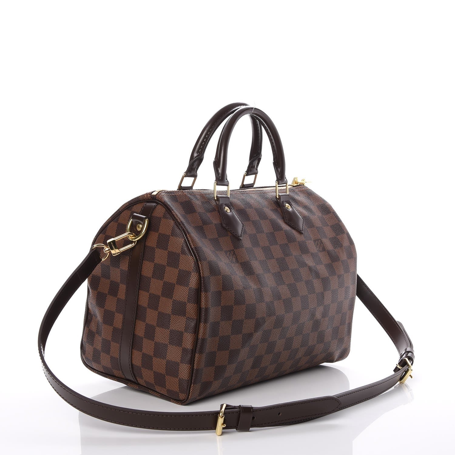Louis Vuitton Damier Ebene Speedy Bandouliere 30 4 of 9