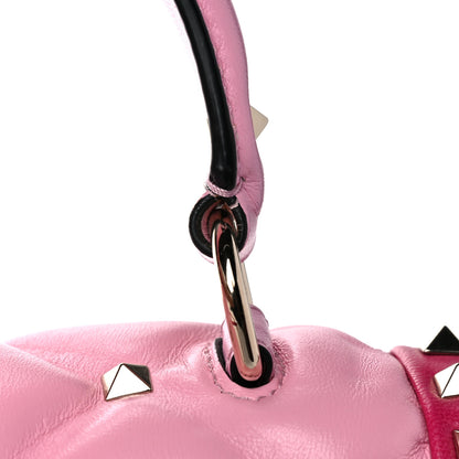 Valentino Garavani Nappa Medium Candystud Top Handle Bag Absolute Disco Pink 26 of 27