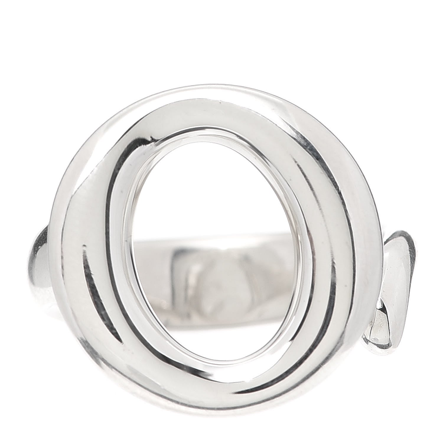 Tiffany Sterling Silver Elsa Peretti Sevillana Ring 58 8.25 1 of 6