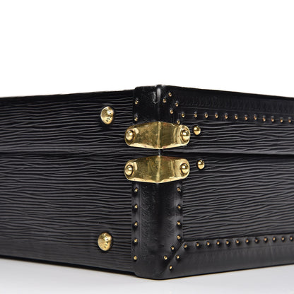 Louis Vuitton Epi President Briefcase Black 8 of 15