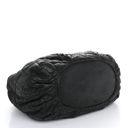Chanel Iridescent Calfskin Quilted Large In The Mix Tote Black 4 of 10