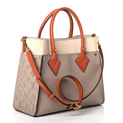 Louis Vuitton Calfskin Monogram Tufting On My Side Galet 2 of 4