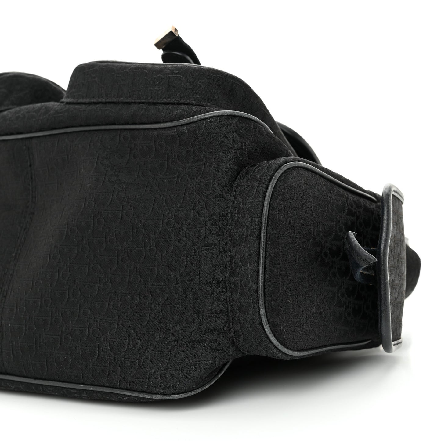 Monogram Pocket Satchel Black