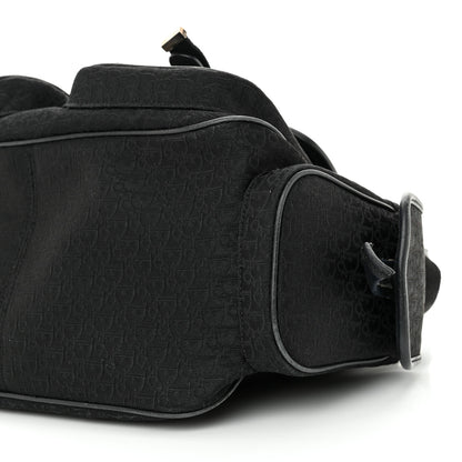 Christian Dior Monogram Pocket Satchel Black 10 of 17