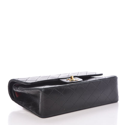 Chanel Lambskin Quilted Medium Double Flap Black 4 of 19