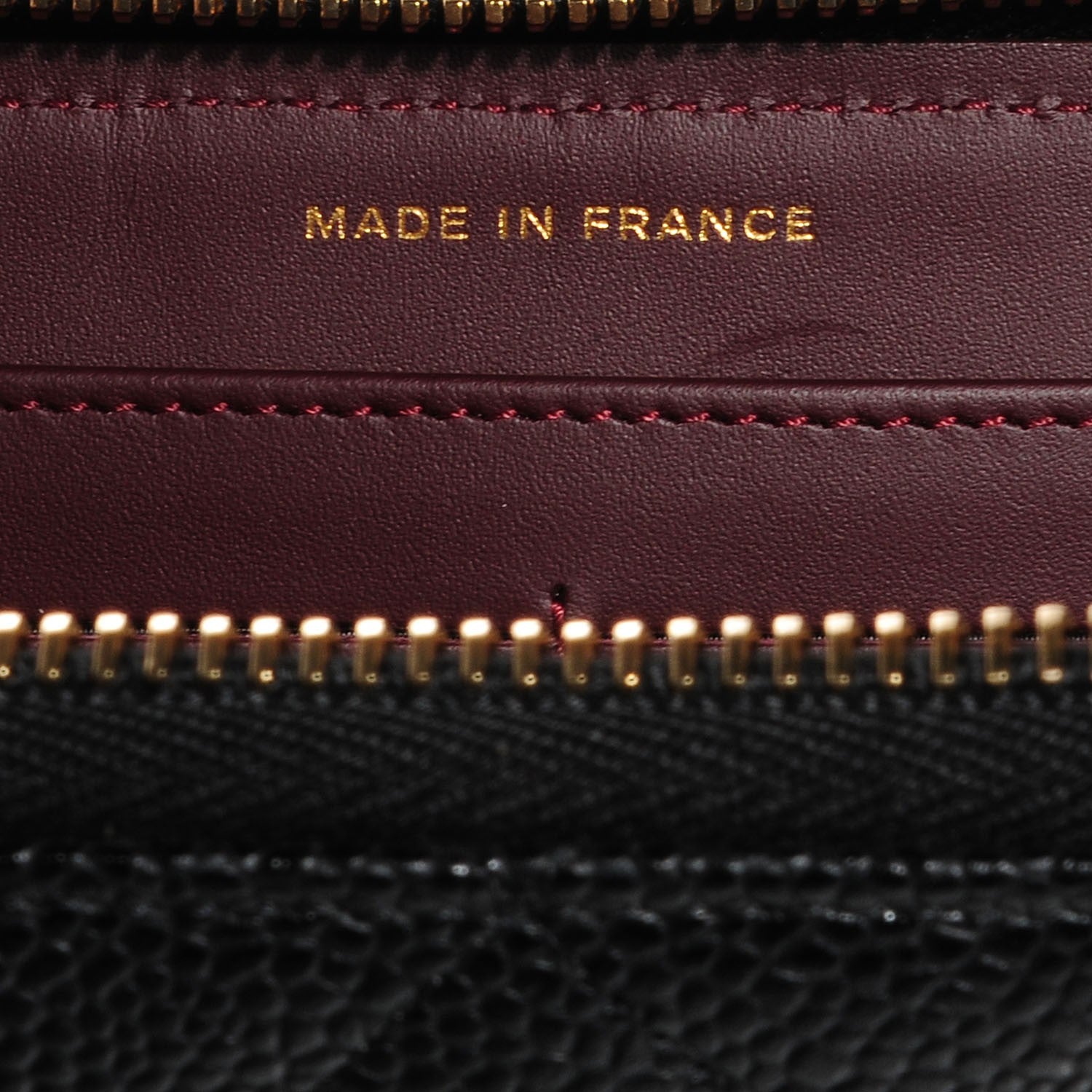 Chanel Caviar Quilted Large Gusset Zip Around Wallet Black 6 of 8