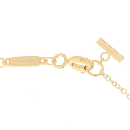 Tiffany 18K Yellow Gold Large T Smile Pendant Necklace 4 of 5