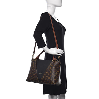 Louis Vuitton Monogram V Tote MM Black 2 of 12