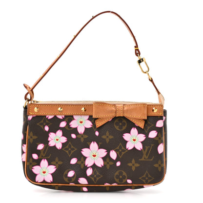 Louis Vuitton Monogram Cherry Blossom Pochette Accessories Brown 1 of 16