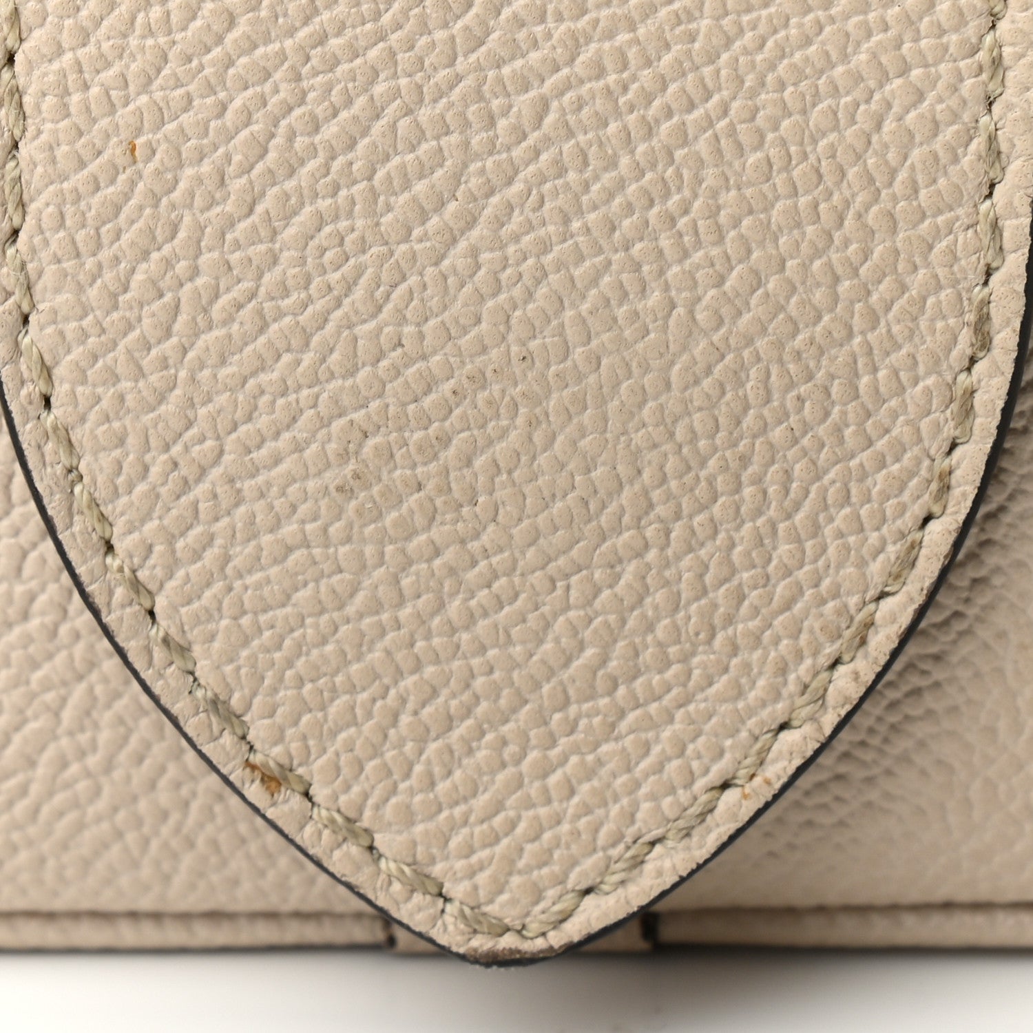 Burberry Soft Grain Calfskin Small Buckle Zip Bag Limestone 9 of 12