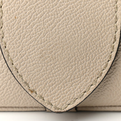 Burberry Soft Grain Calfskin Small Buckle Zip Bag Limestone 9 of 12