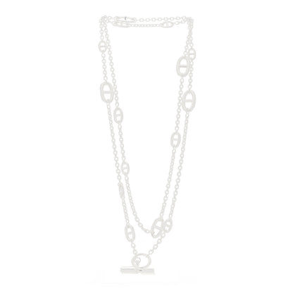 Hermes Sterling Silver Farandole Necklace 120 3 of 3