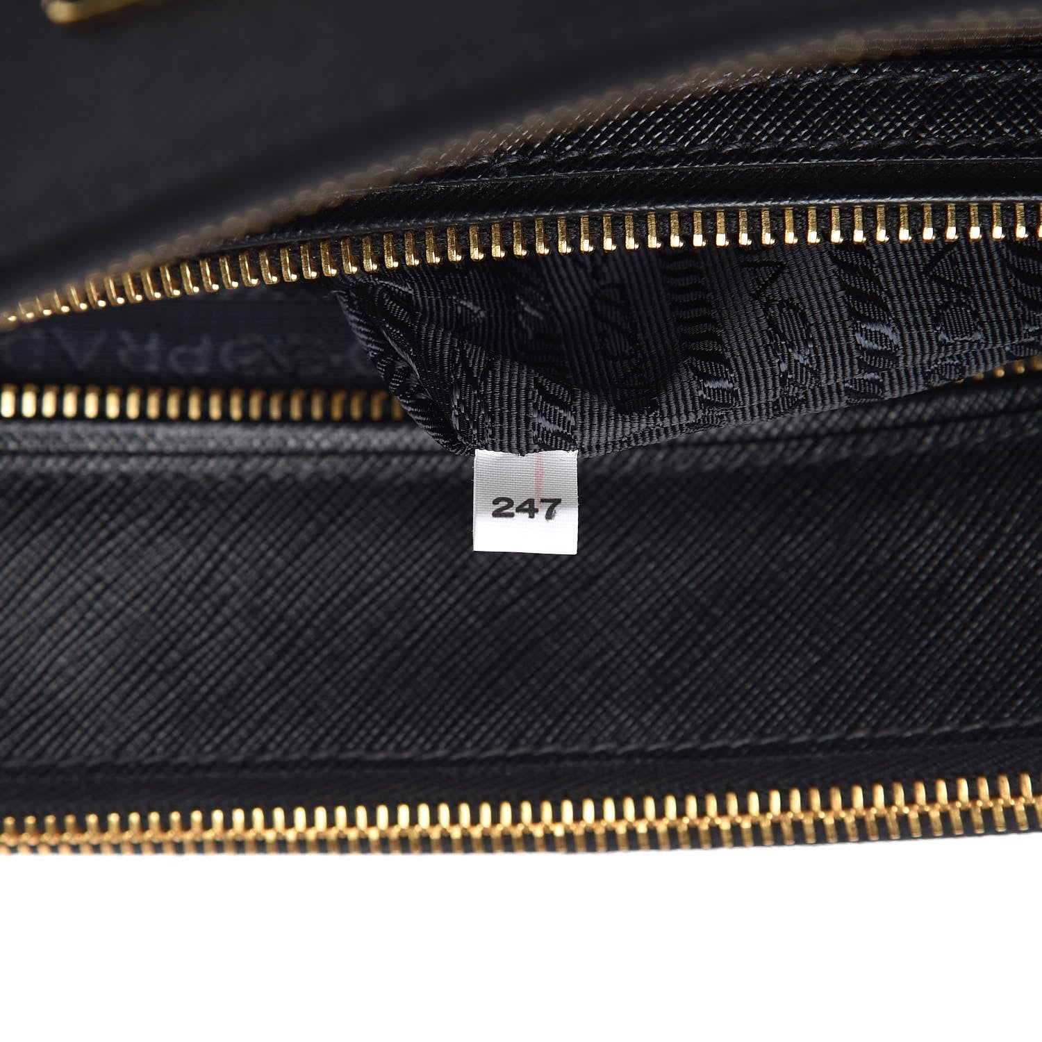 Prada Saffiano Medium Galleria Double Zip Tote Black 9 of 12