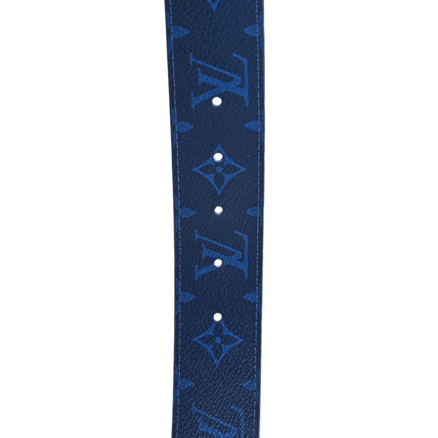 Monogram 40mm Reversible LV Initiales Belt 100 40 Cobalt Blue